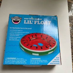 Big Mouth Lil Float. Juicy watermelon